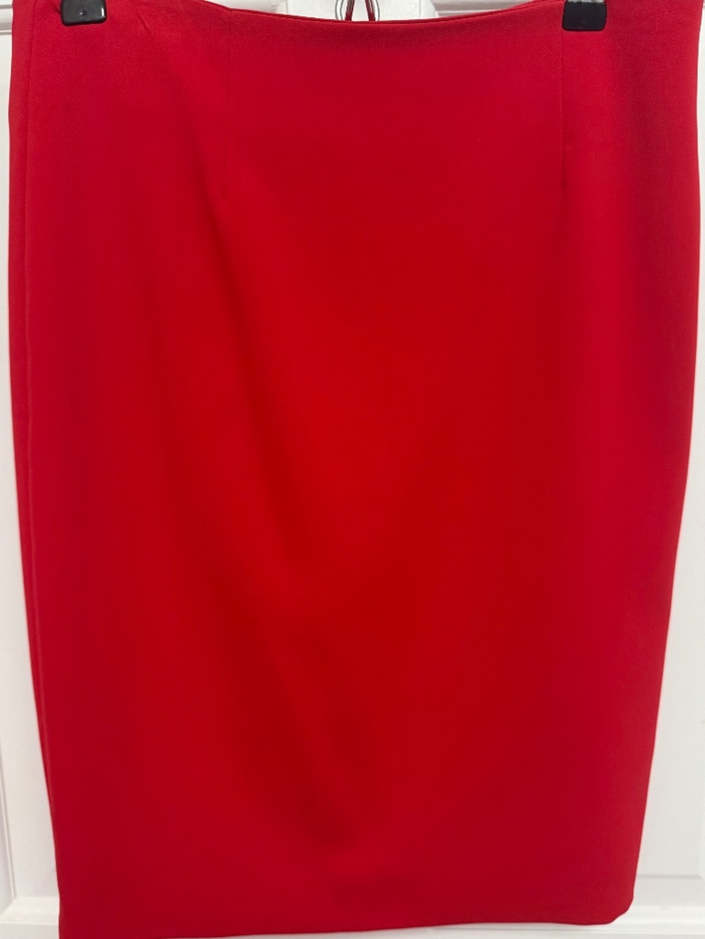 Red Pencil Skirt by Nora Gardner